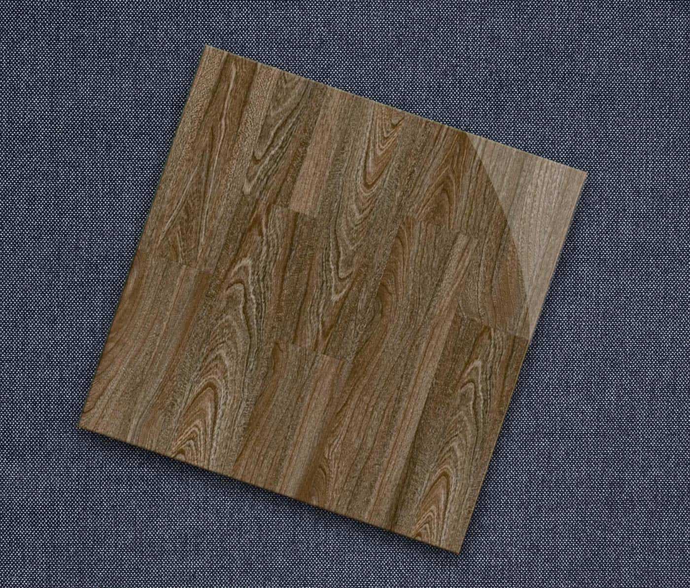 Mẫu gạch giả gỗ CMC mã LX 6667 tông màu nâu lạnh kết hợp cùng những đường vân gỗ xoáy lạ mắt