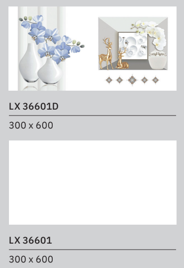 Bộ LX 36601 - LX 36601D có mặt bóng sang trọng 