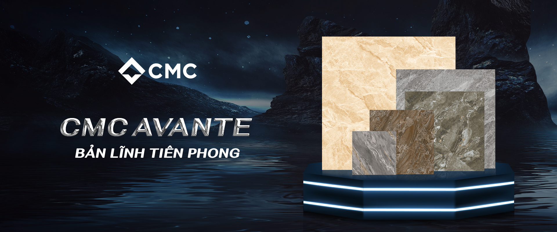 Gạch Granite CMC Avante lấy cảm hứng họa tiết bề mặt từ những dòng chảy mạnh mẻ của các thác nước hùng vĩ trên thế giới