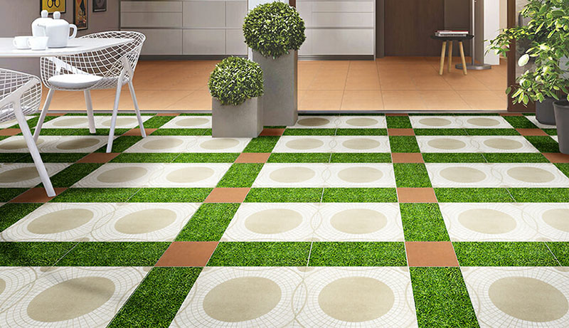 Tính ứng dụng cao của gạch matt giúp kiến tạo cả nội lẫn ngoại thất tươi đẹp hơn