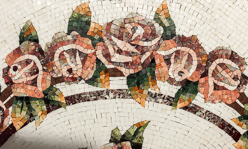 Mẫu gạch mosaic ốp tường độc đáo, lạ mắt