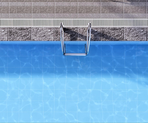 Chỉ với thiết kế hình vuông màu xanh đơn giản nhưng mẫu gạch ốp lát bể bơi CMC mã MC 3308 đã giúp bể bơi thêm phần tinh tế