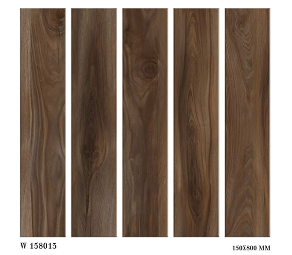 Màu sắc trung tính của mẫu gạch vân gỗ lát nền W 158013 thích hợp với gia chủ mê sự tối giản, không cầu kỳ