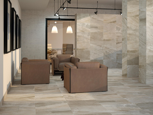 Những đường nét chân thật của vân gỗ làm tăng sự hiện đại của thiết kế phòng khách