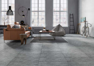 Lát gạch kiểu vuông thẳng đòi hỏi sự tính toán chính xác cho nền gạch được hoàn hảo