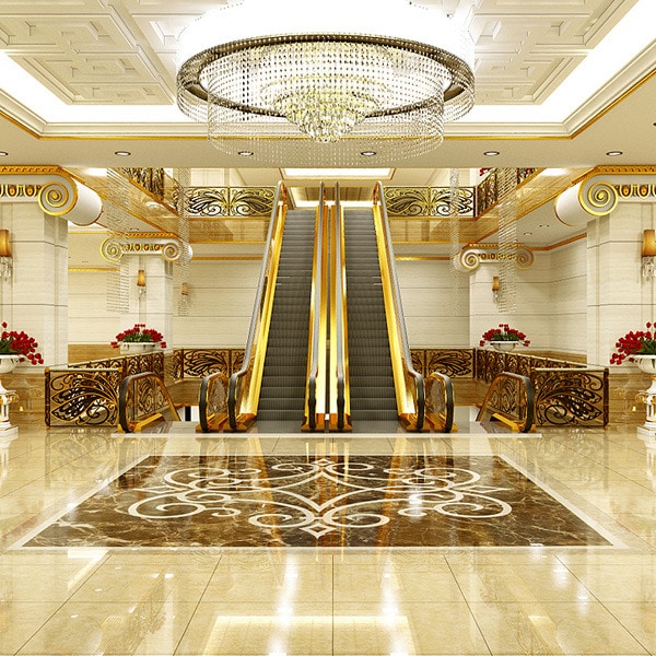 Gạch thảm rất thích hợp để lát nền ở đại sảnh khách sạn, nhà hàng cao cấp để làm bật lên sự đẳng cấp 