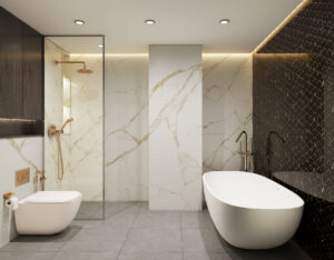 Gạch Ốp Nhà Tắm Đẹp – Xu Hướng Thiết Kế Mới Nhất 3 View 2