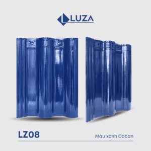 Ngói gốm tráng men nhãn hiệu Luza