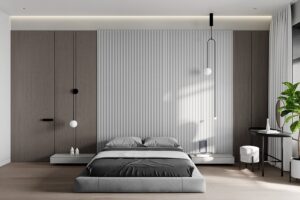 10 mẫu gạch lát nền phòng ngủ đẹp – Tạo không gian ấm áp và thư giãn 22 minimalism bedroom 01 decox design