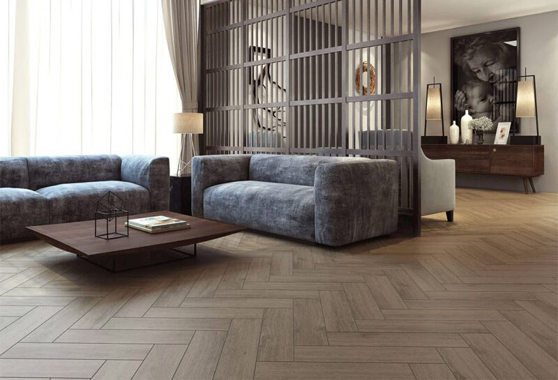 20+ mẫu gạch ốp lát đẹp dẫn đầu xu hướng nội thất 2026 18 Gach gia go mau nau dat Kim Anh1 e1771898980157