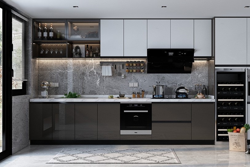 gạch ốp tường phòng bếp
