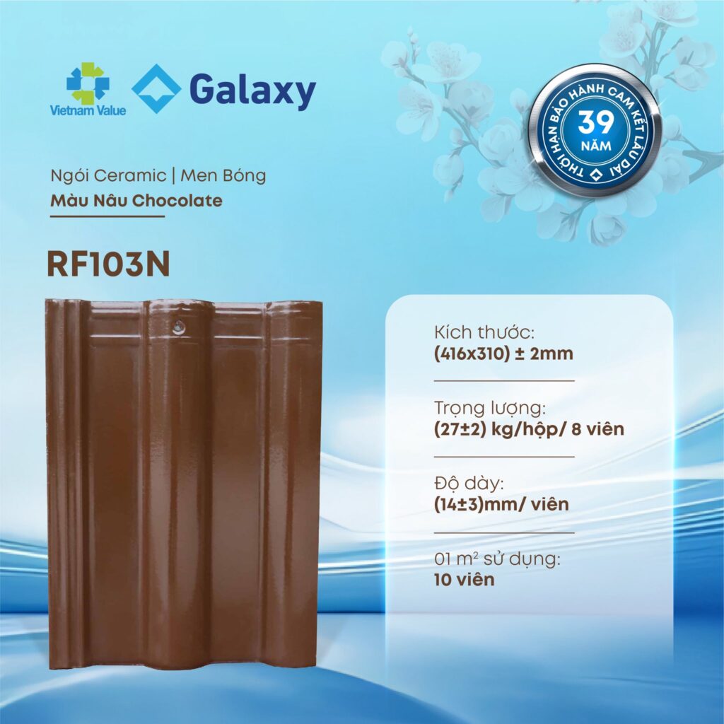 Ngoi gom trang men mau nau chocolate tu cmctiles